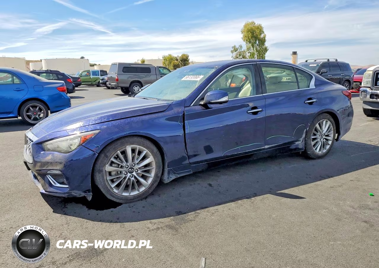 2021 Infiniti Q50 Luxe VIN:JN1EV7BPXMM705738 - 1