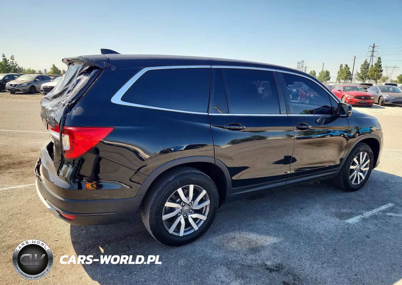 2020 Honda Pilot Exl VIN:5FNYF5H56LB028759 - 3