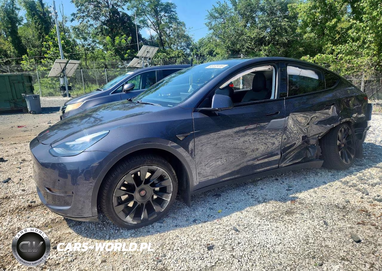 2020 Tesla Model Y VIN:5YJYGDEE9LF045843 - 1