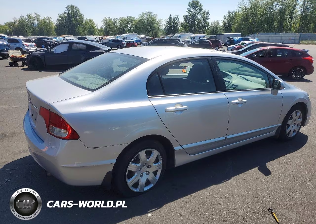 2009 Honda Civic Lx VIN:19XFA16549E022720 - 3