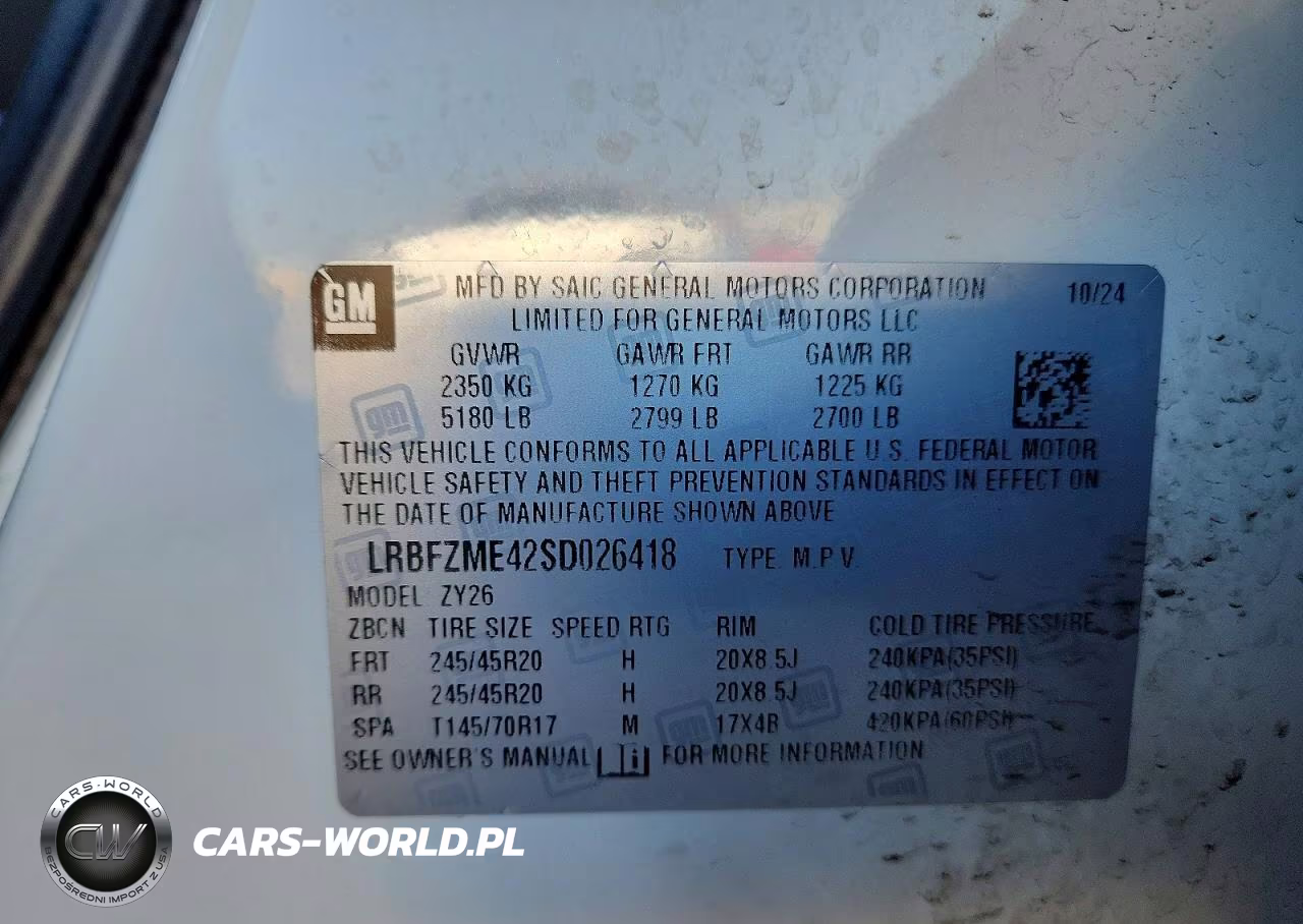 2025 Buick Envision Avenir VIN:LRBFZME42SD026418 - 13