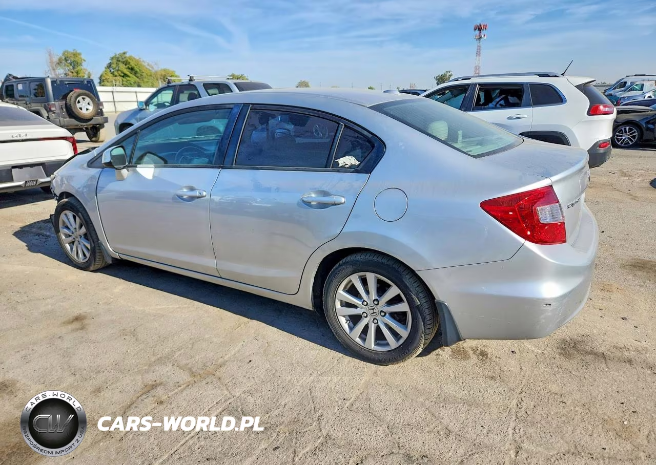 2012 Honda Civic Exl VIN:19XFB2F93CE047976 - 2