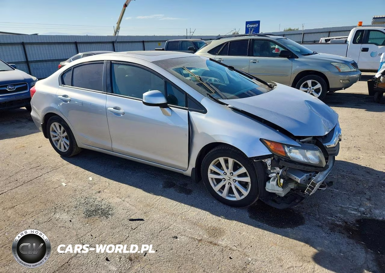 2012 Honda Civic Exl VIN:19XFB2F93CE047976 - 4