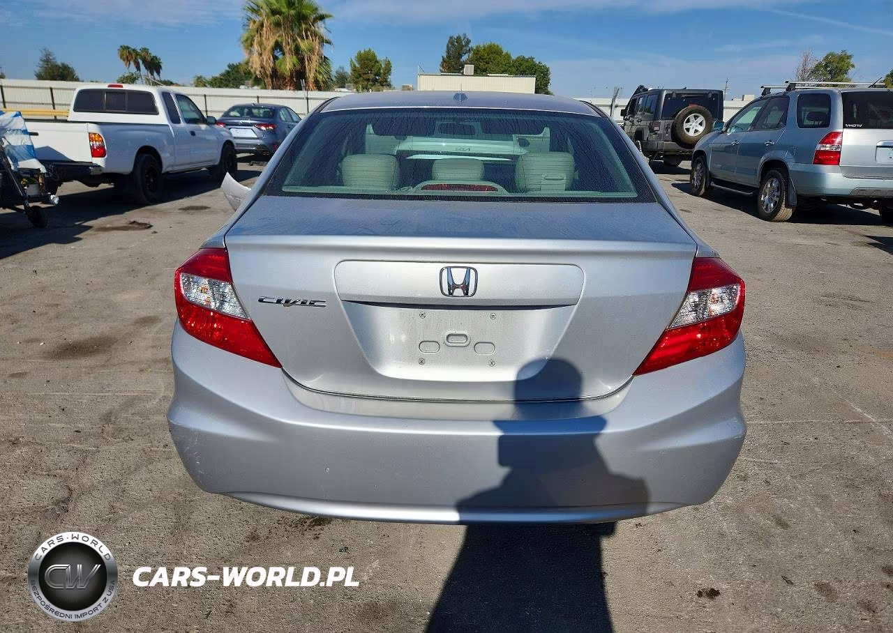 2012 Honda Civic Exl VIN:19XFB2F93CE047976 - 6