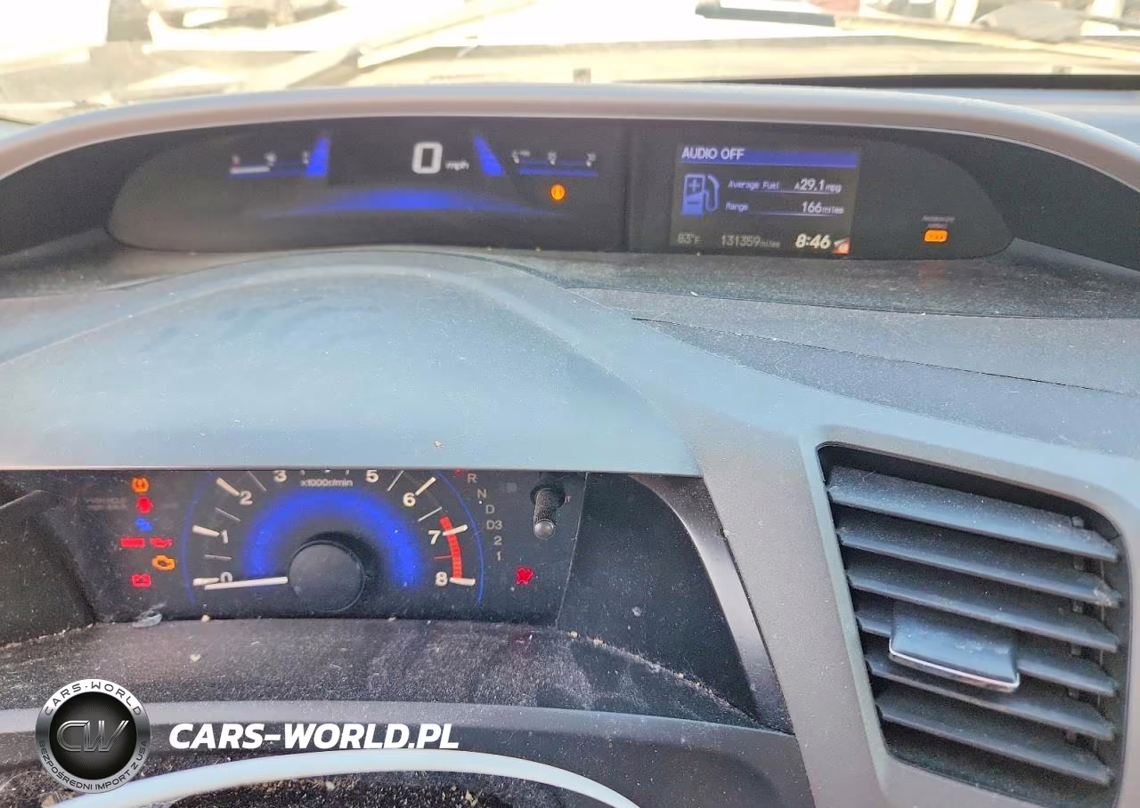2012 Honda Civic Exl VIN:19XFB2F93CE047976 - 9