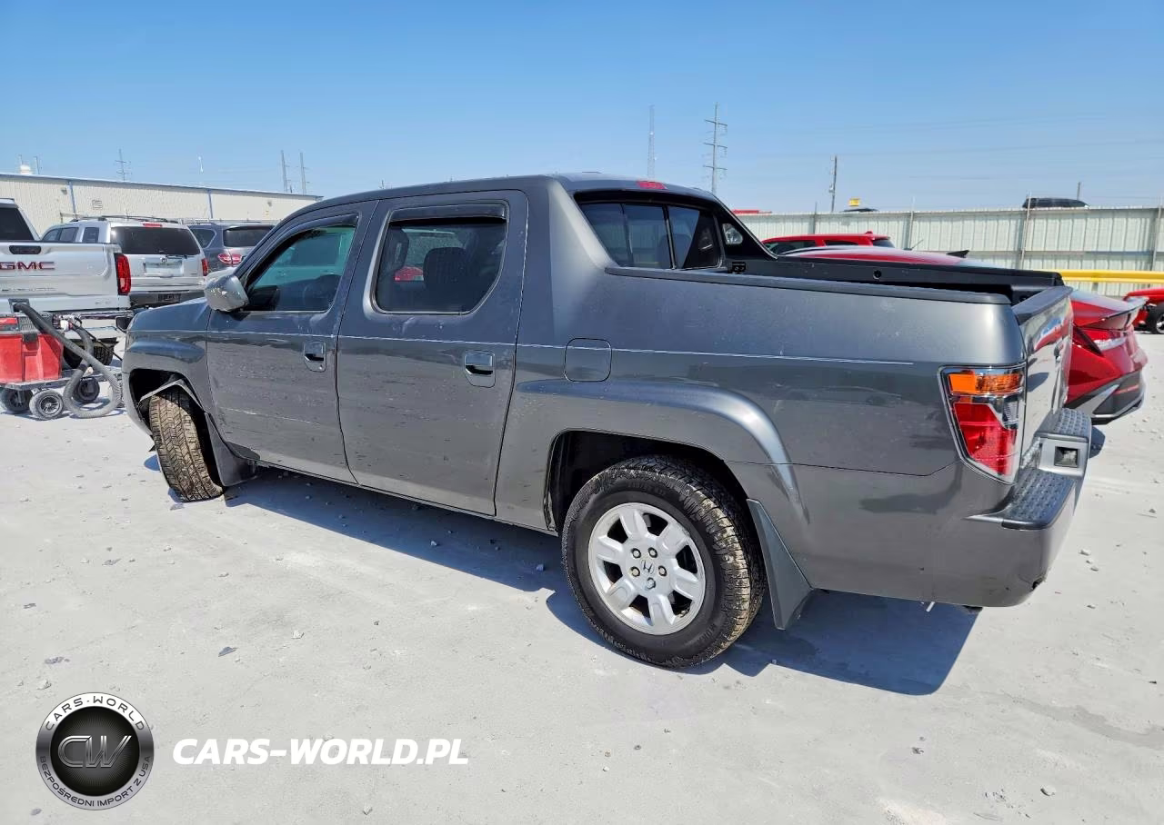 2007 Honda Ridgeline Rtl VIN:2HJYK165X7H518320 - 2