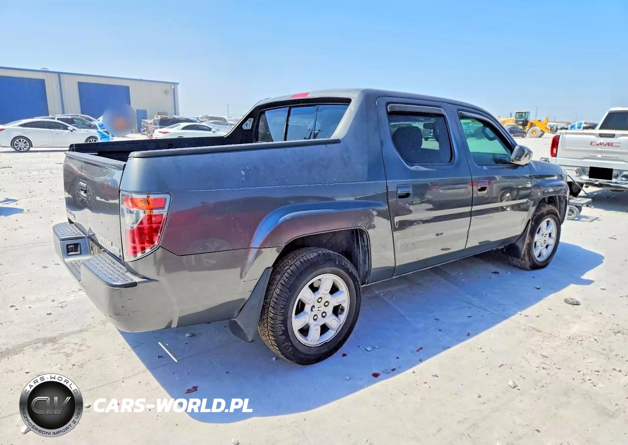 2007 Honda Ridgeline Rtl VIN:2HJYK165X7H518320 - 3