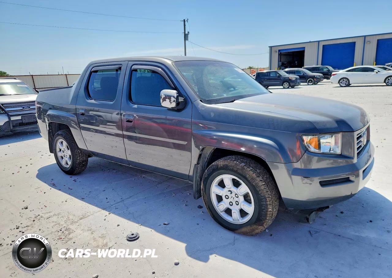 2007 Honda Ridgeline Rtl VIN:2HJYK165X7H518320 - 4