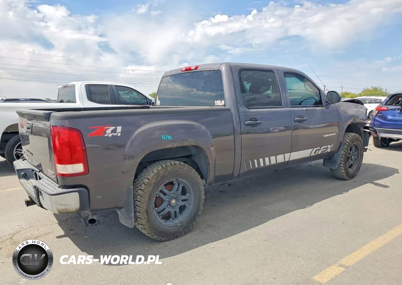 2011 GMC Sierra K1500 Sle VIN:3GTP2VE39BG132441 - 3