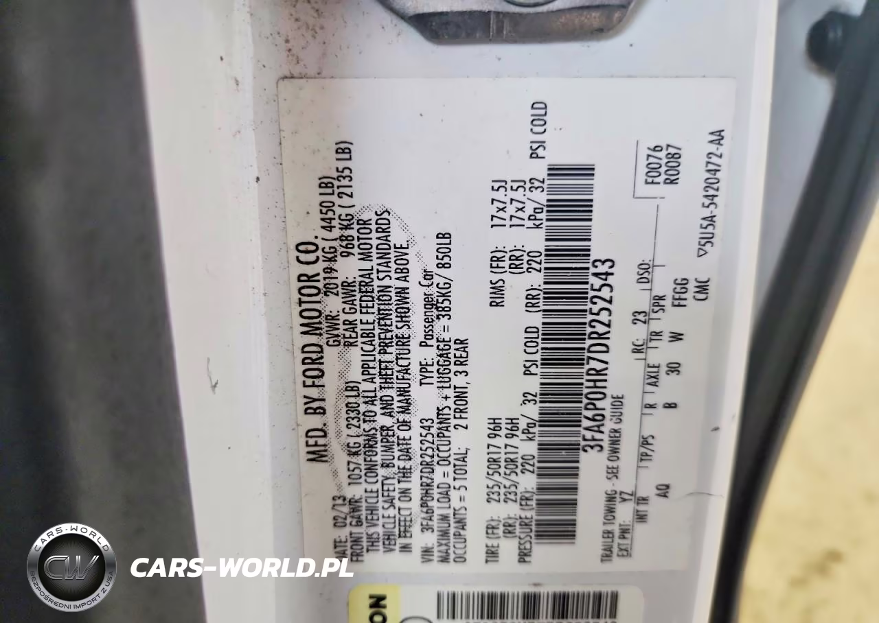 2013 Ford Fusion Se VIN:3FA6P0HR7DR252543 - 12