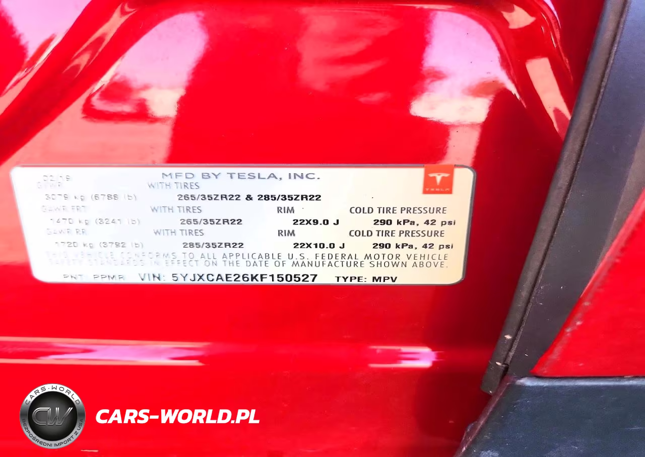 2019 Tesla Model X VIN:5YJXCAE26KF150527 - 12