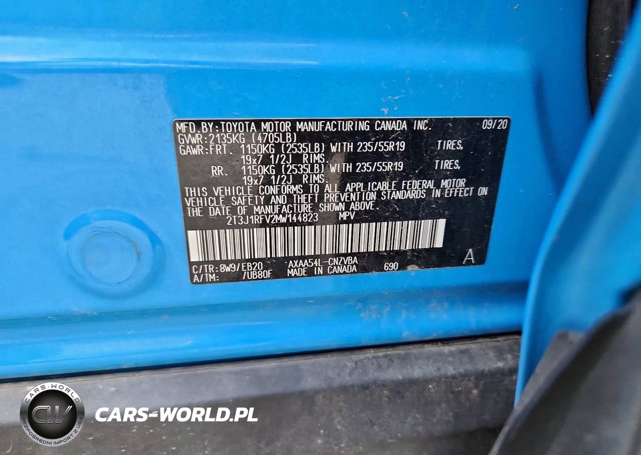 2021 Toyota Rav4 Adventure VIN:2T3J1RFV2MW144823 - 14