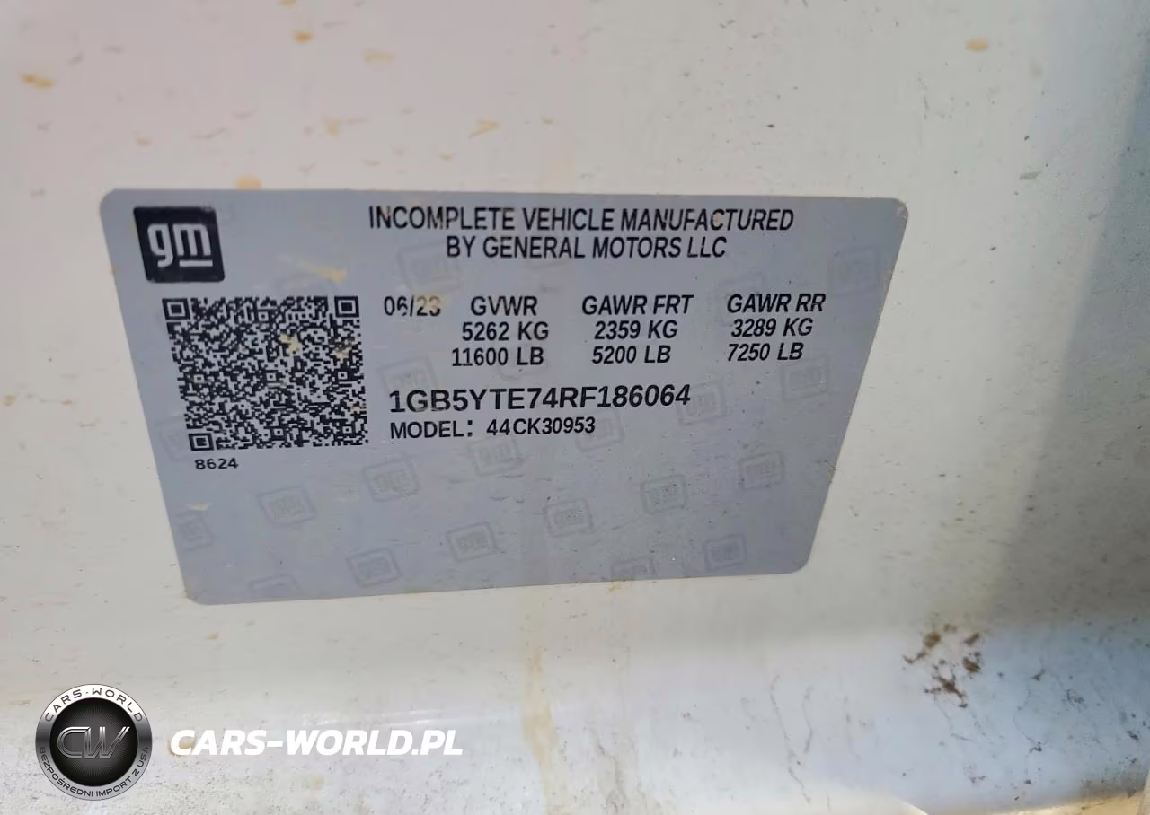 2024 Chevrolet Silverado K3500 Lt VIN:1GB5YTE74RF186064 - 12