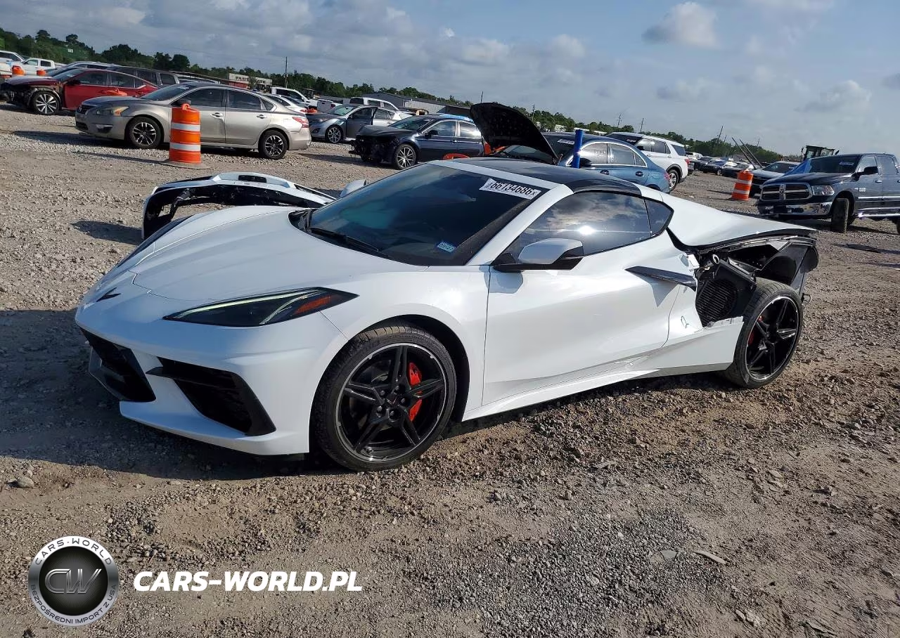 2022 Chevrolet Corvette Stingray 2Lt VIN:1G1YB2D46N5122323 - 1