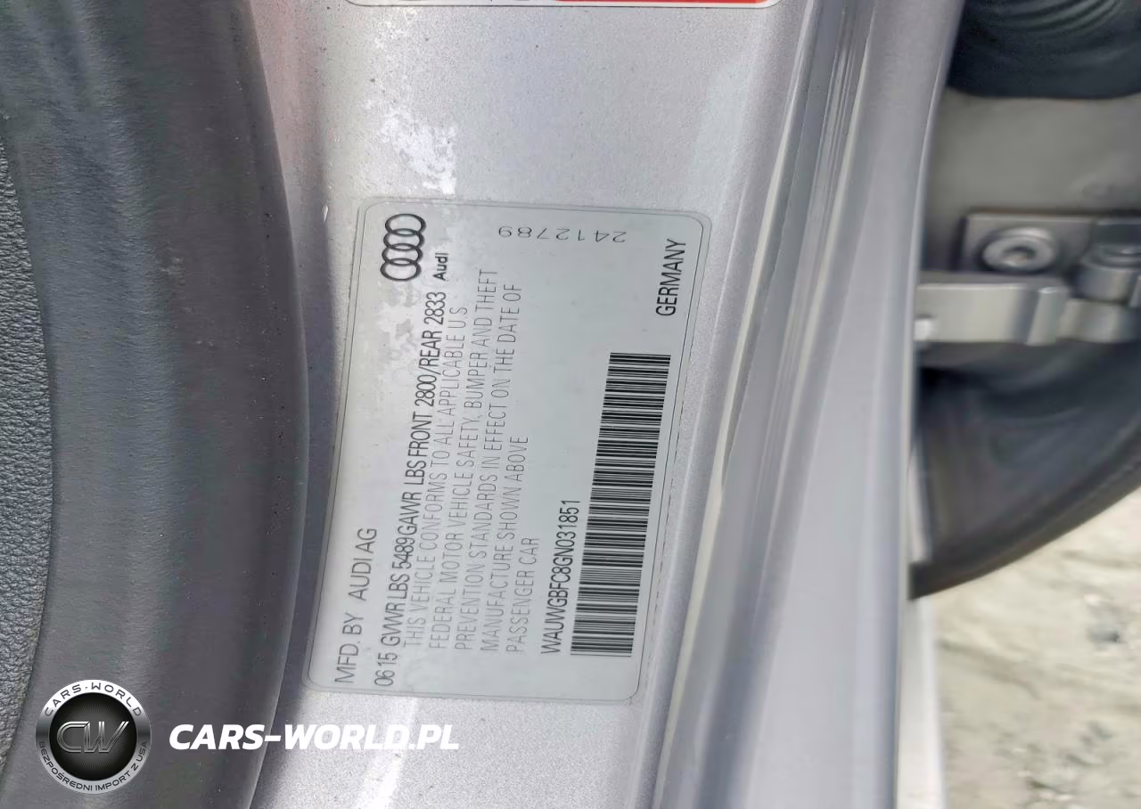 2016 Audi A7 Premium Plus VIN:WAUWGBFC8GN031851 - 12