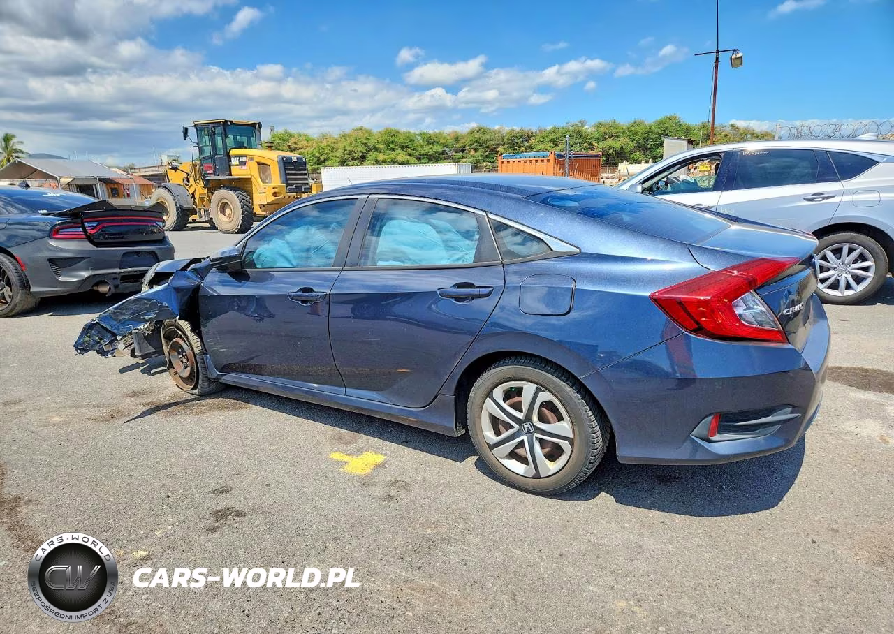 2017 Honda Civic Lx VIN:19XFC2F53HE011299 - 2