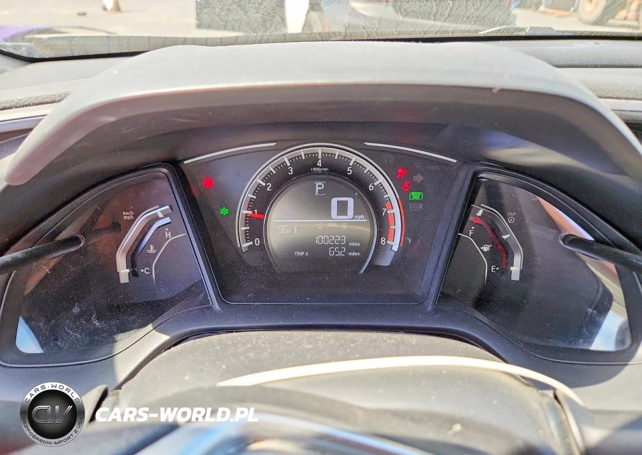 2017 Honda Civic Lx VIN:19XFC2F53HE011299 - 9