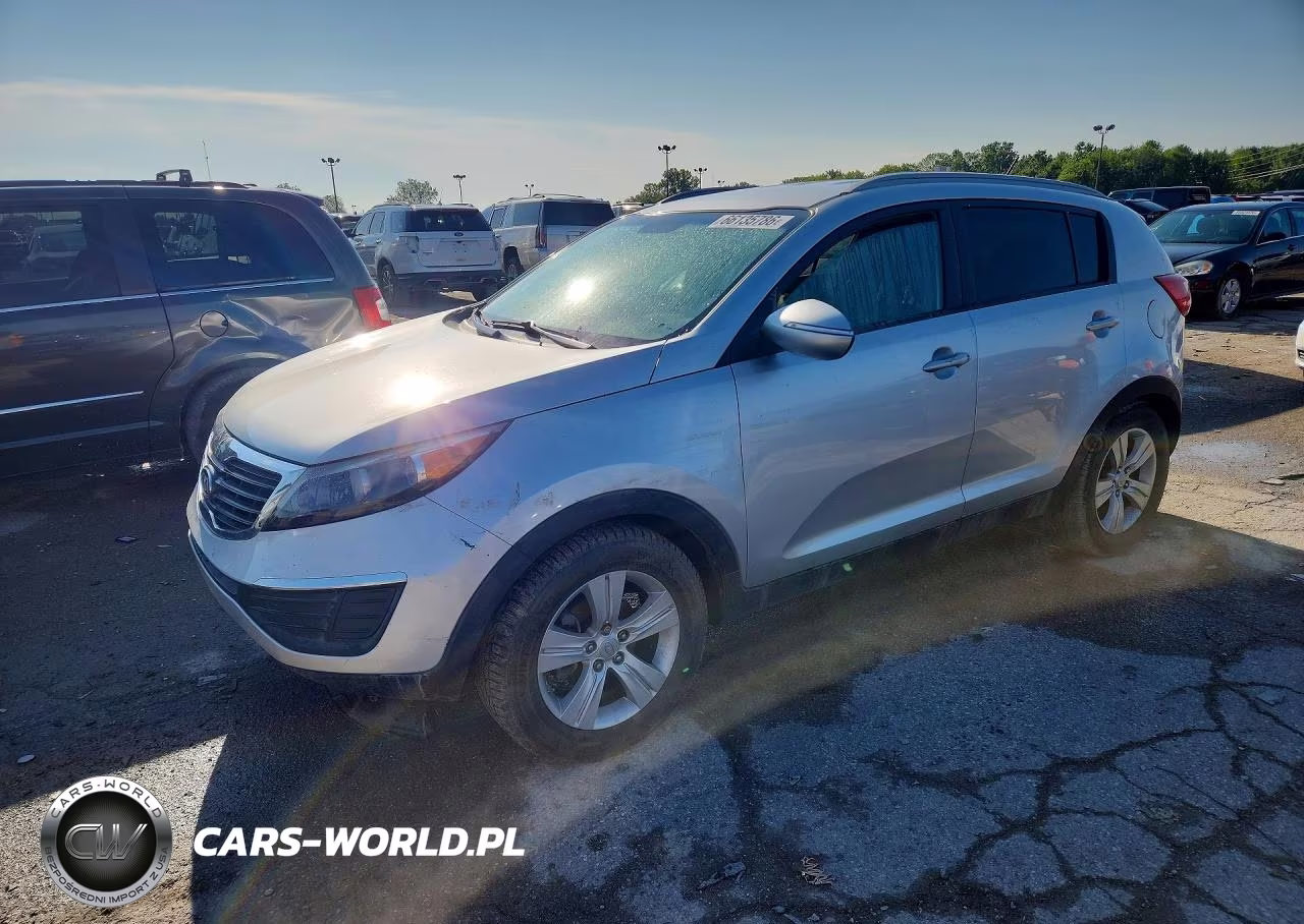 2011 Kia Sportage Lx VIN:KNDPB3A26B7015736 - 1