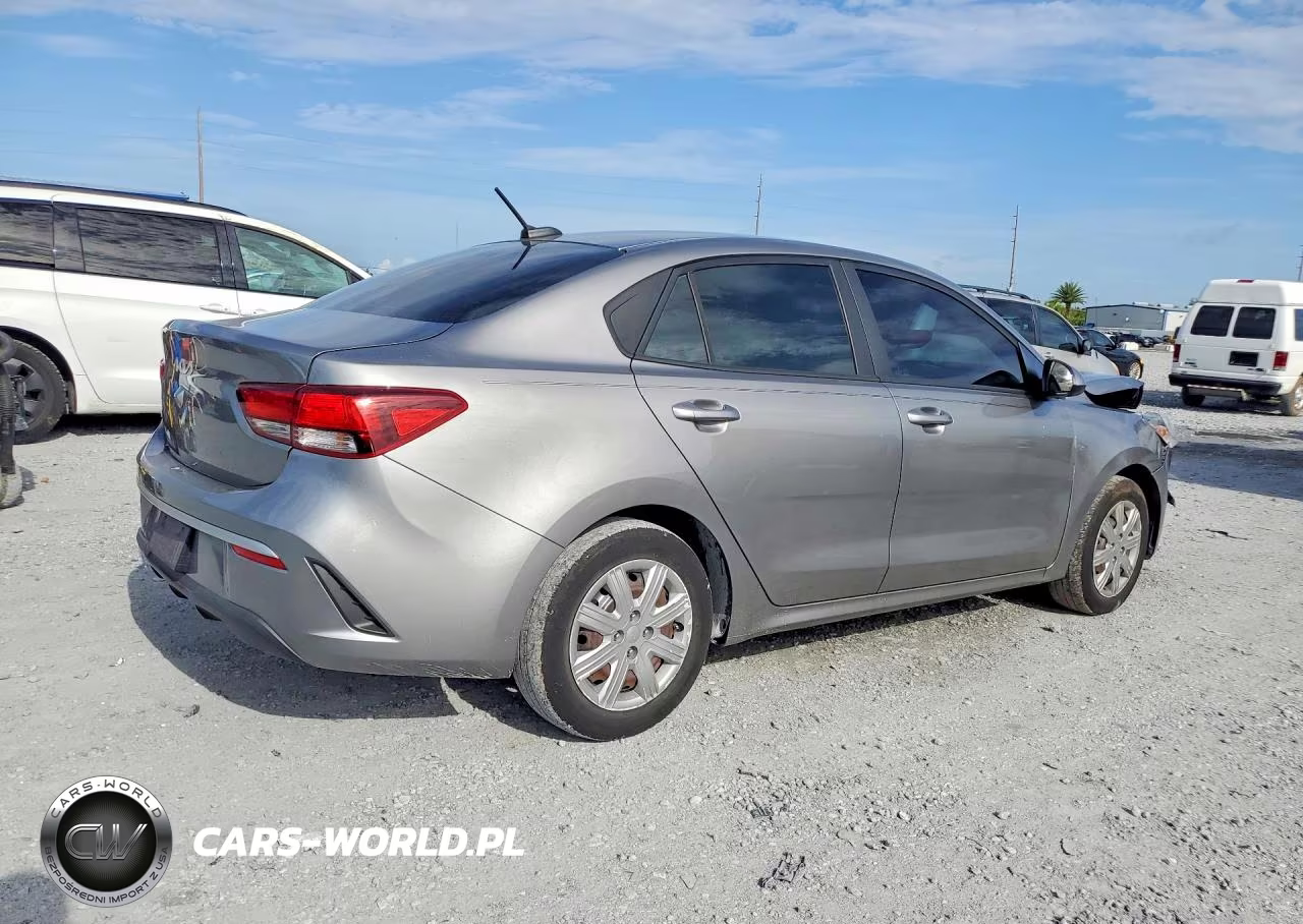 2022 Kia Rio S VIN:3KPA24AD6NE454792 - 3
