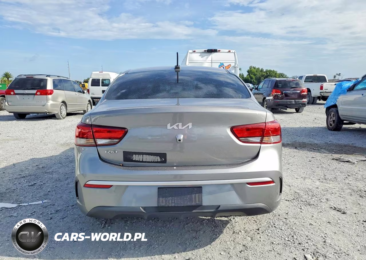 2022 Kia Rio S VIN:3KPA24AD6NE454792 - 6