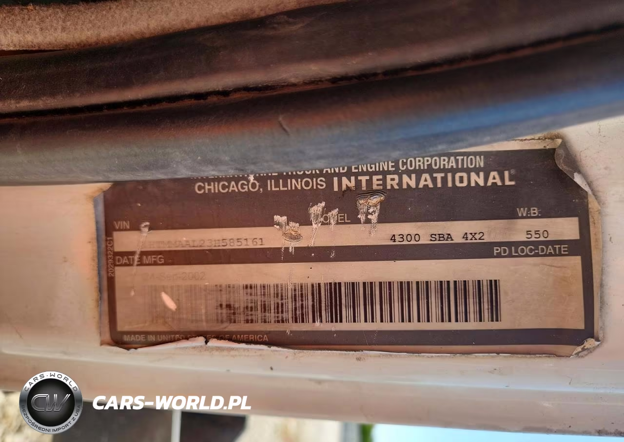 2003 International 4000 4300 VIN:1HTMMAAL23H585161 - 12