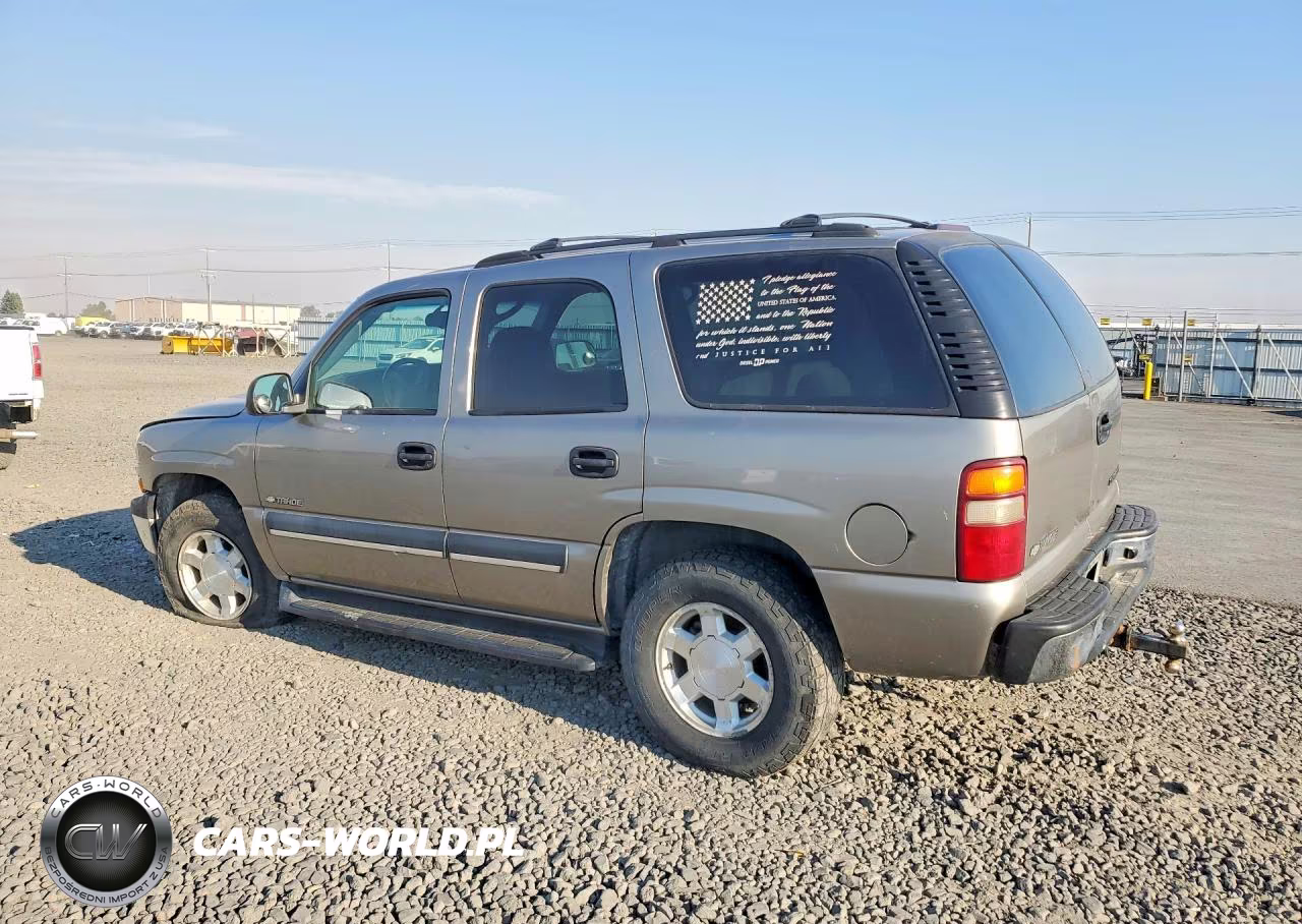 2003 Chevrolet Tahoe K1500 VIN:1GNEK13V63R122754 - 2
