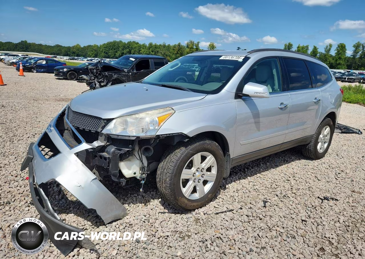 2011 Chevrolet Traverse Lt VIN:1GNKVJED1BJ292001 - 1