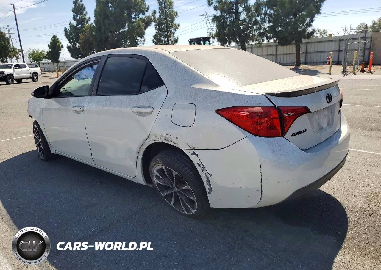 2017 Toyota Corolla Se VIN:5YFBURHE8HP583193 - 2