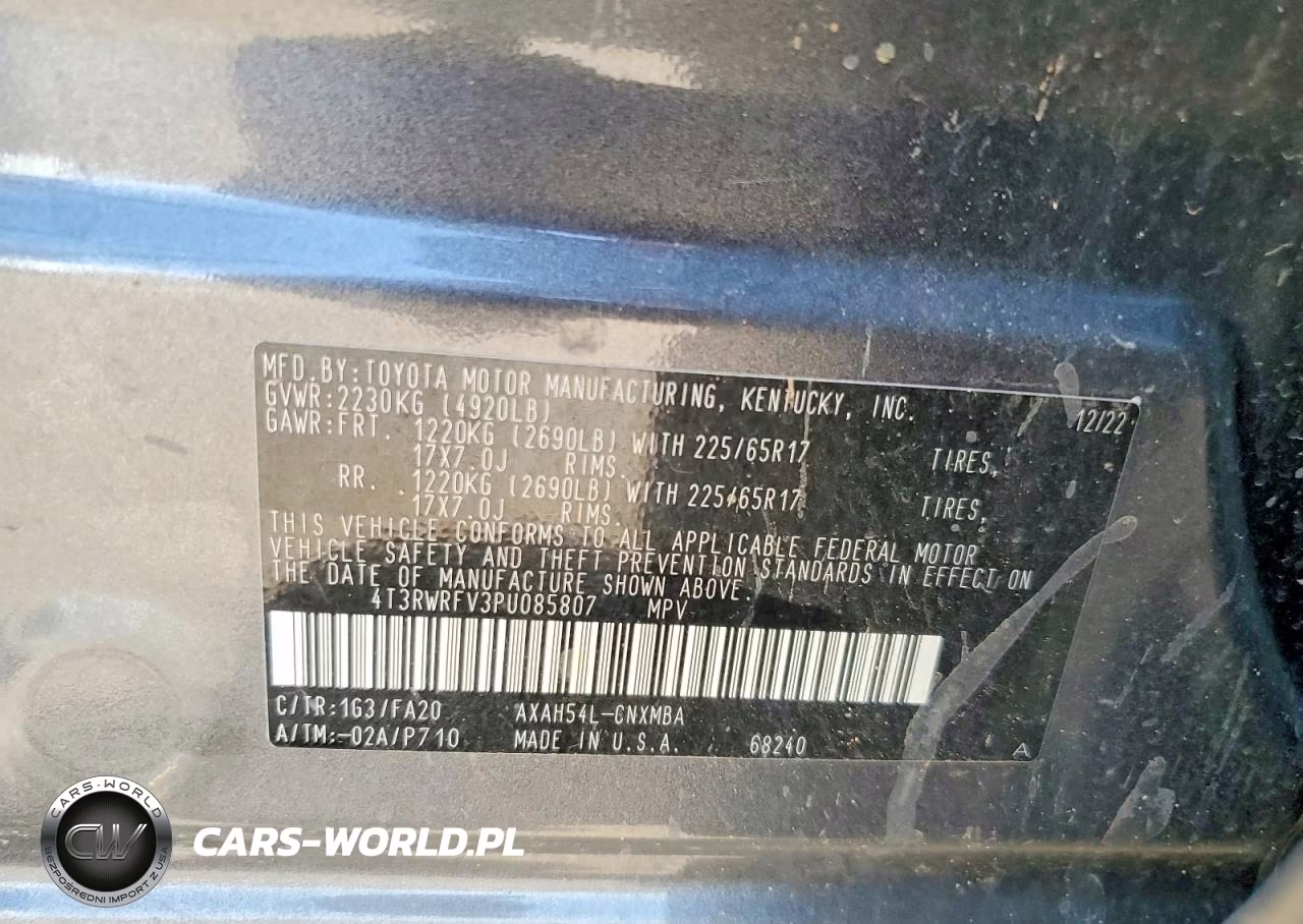 2023 Toyota Rav4 Hybrid Xle VIN:4T3RWRFV3PU085807 - 12