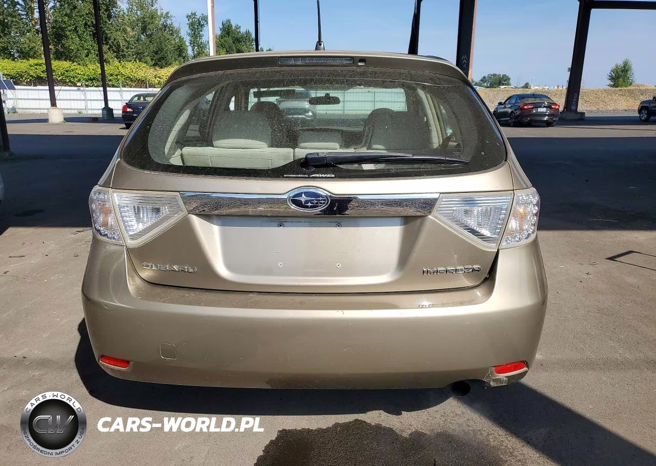 2008 Subaru Impreza 2.5I VIN:JF1GH61628H815350 - 6