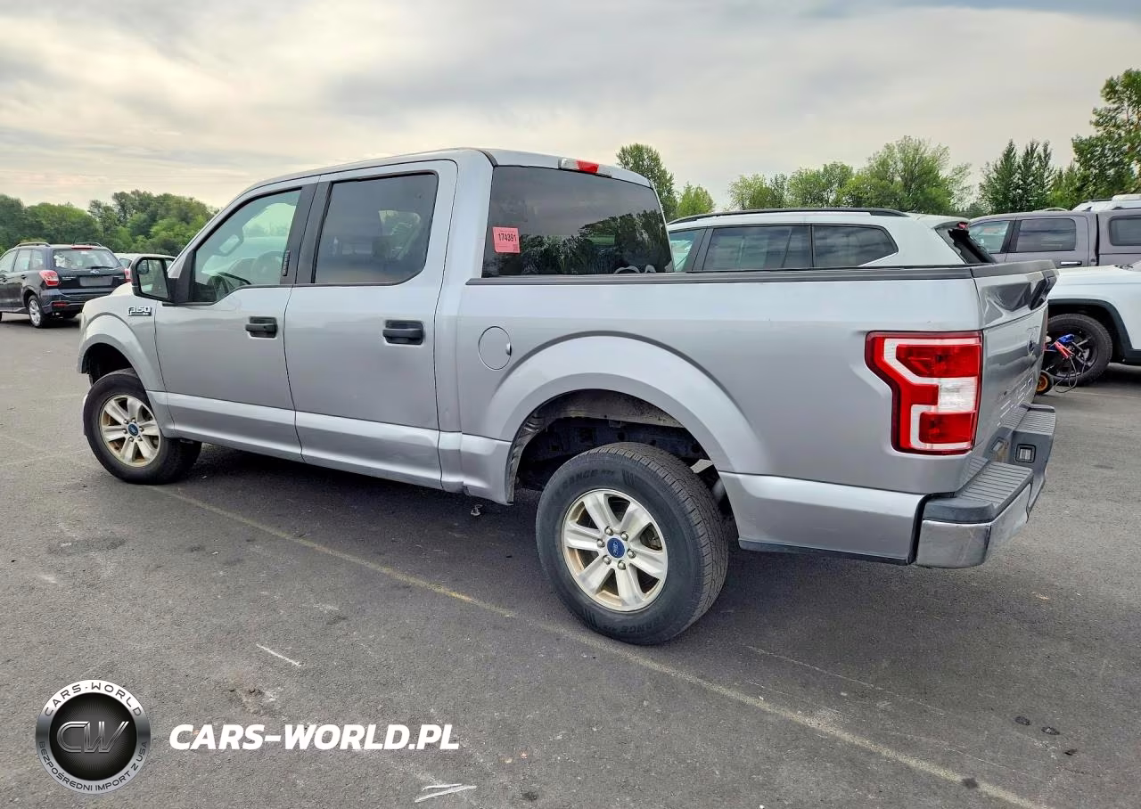 2020 Ford F150 Supercrew VIN:1FTEW1C51LKD26836 - 2