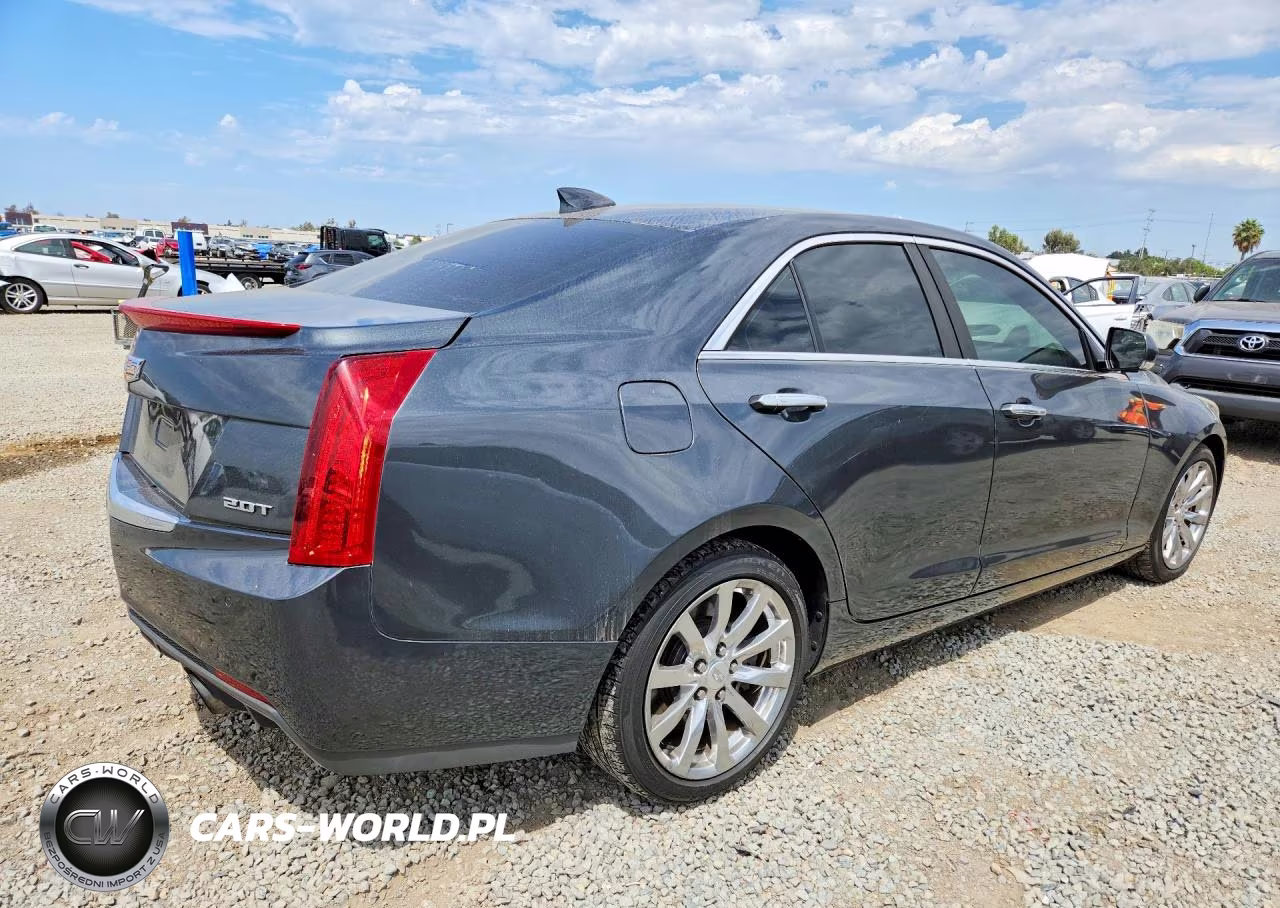 2017 Cadillac Ats Luxury VIN:1G6AB5RX4H0125397 - 3