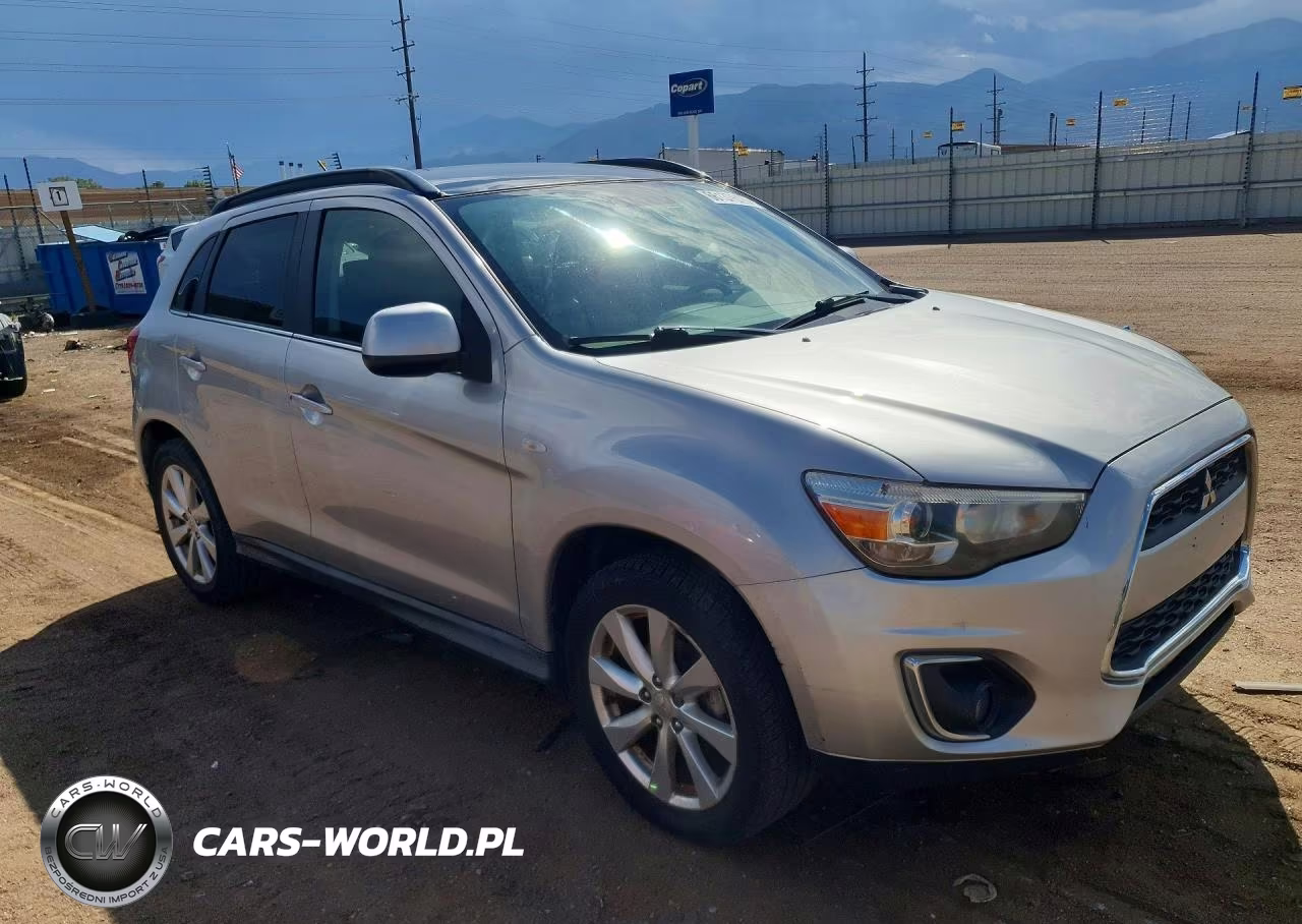 2014 Mitsubishi Outlander Sport Se VIN:4A4AP4AU5EE030641 - 4