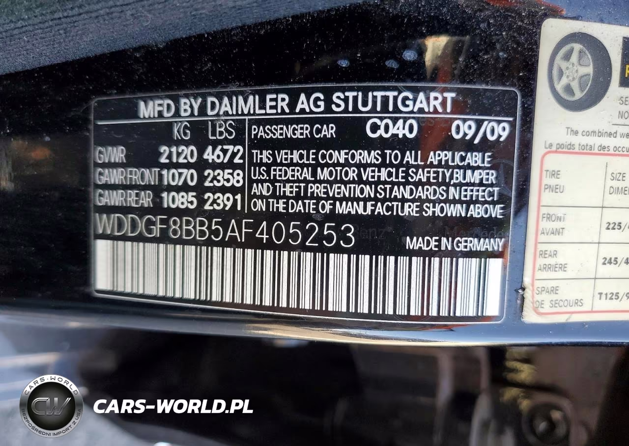 2010 Mercedes-Benz C 300 4Matic VIN:WDDGF8BB5AF405253 - 12