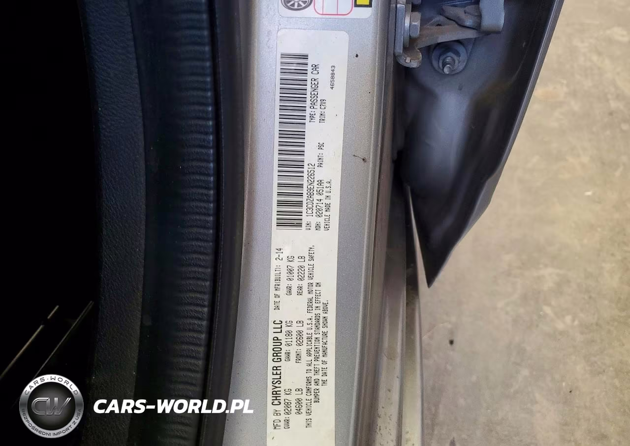 2014 Dodge Avenger Se VIN:1C3CDZAB9EN226512 - 12