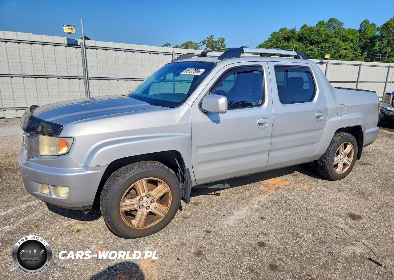 2009 Honda Ridgeline Rtl VIN:2HJYK16529H002648 - 1