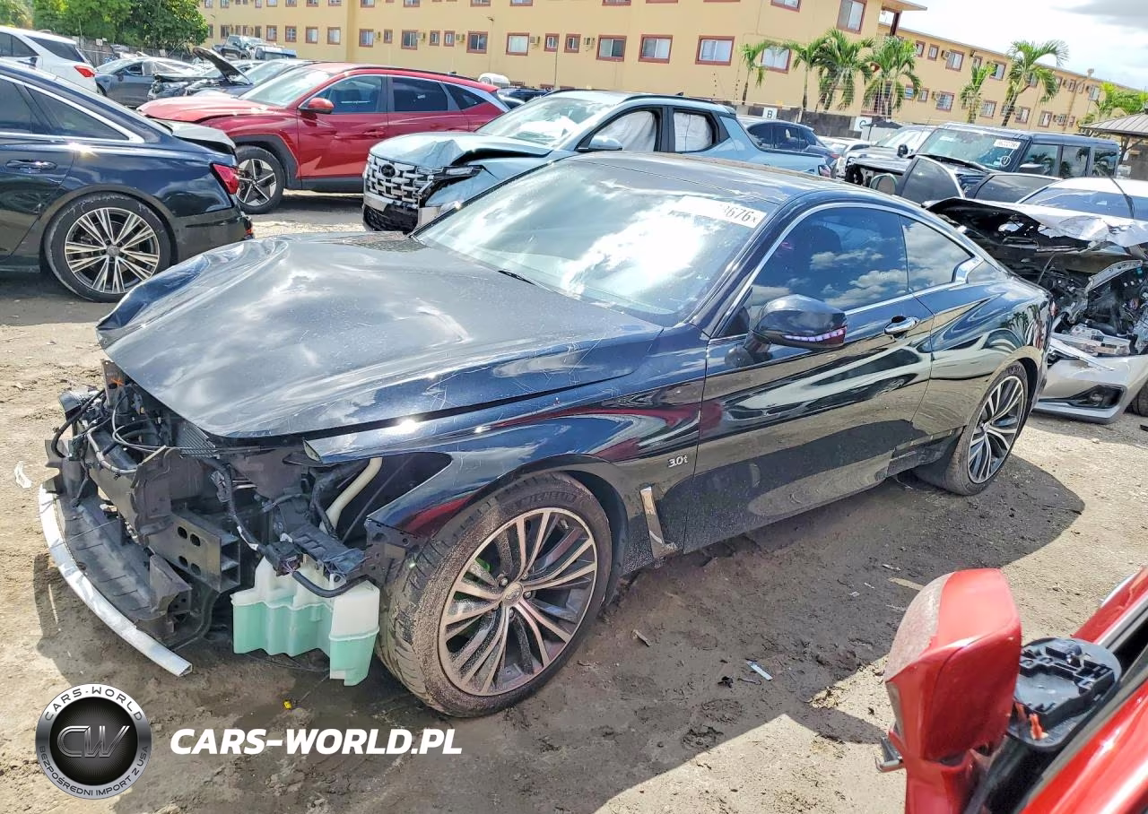 2018 Infiniti Q60 3.0T Luxe VIN:JN1EV7EKXJM341039 - 1