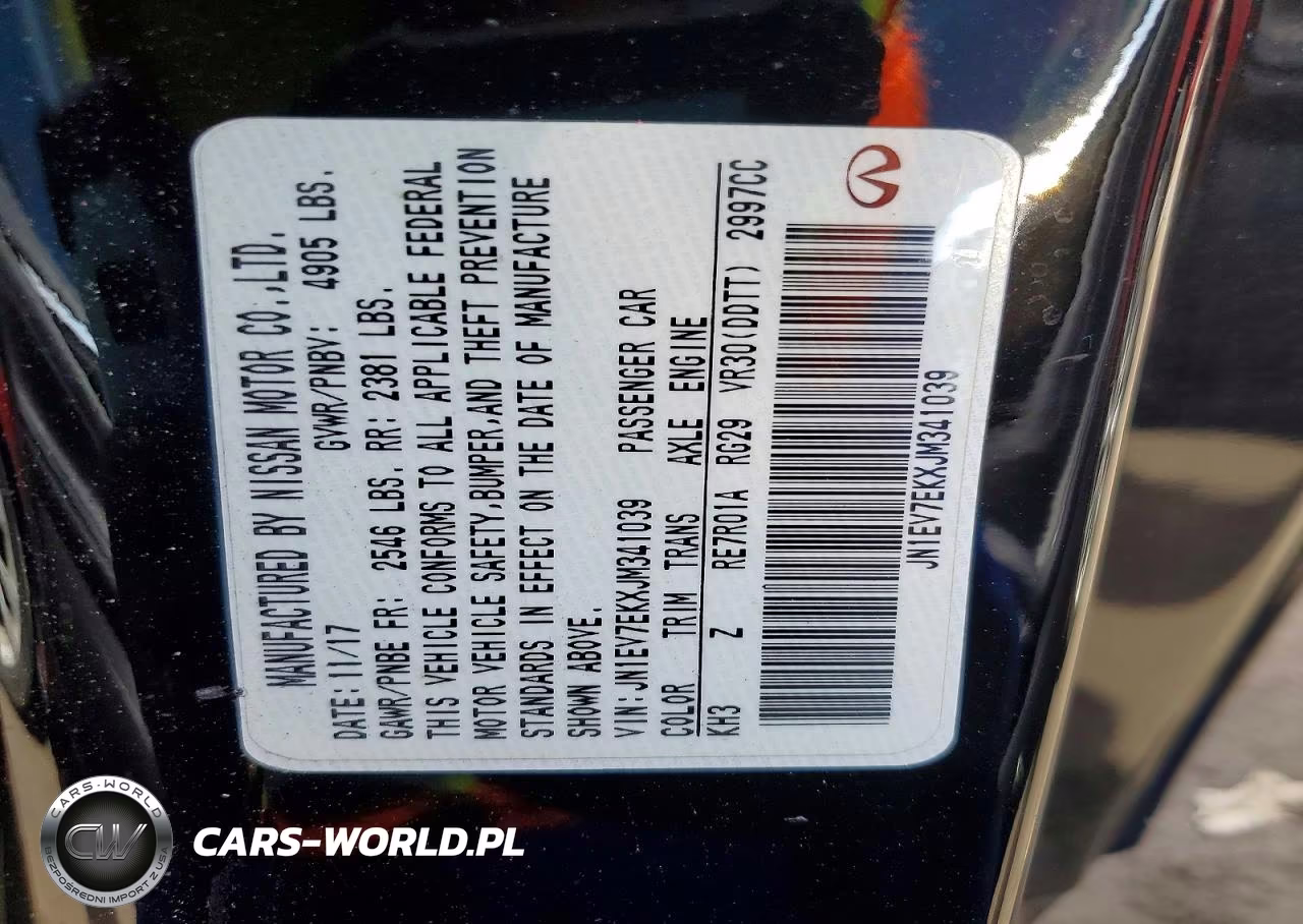 2018 Infiniti Q60 3.0T Luxe VIN:JN1EV7EKXJM341039 - 13