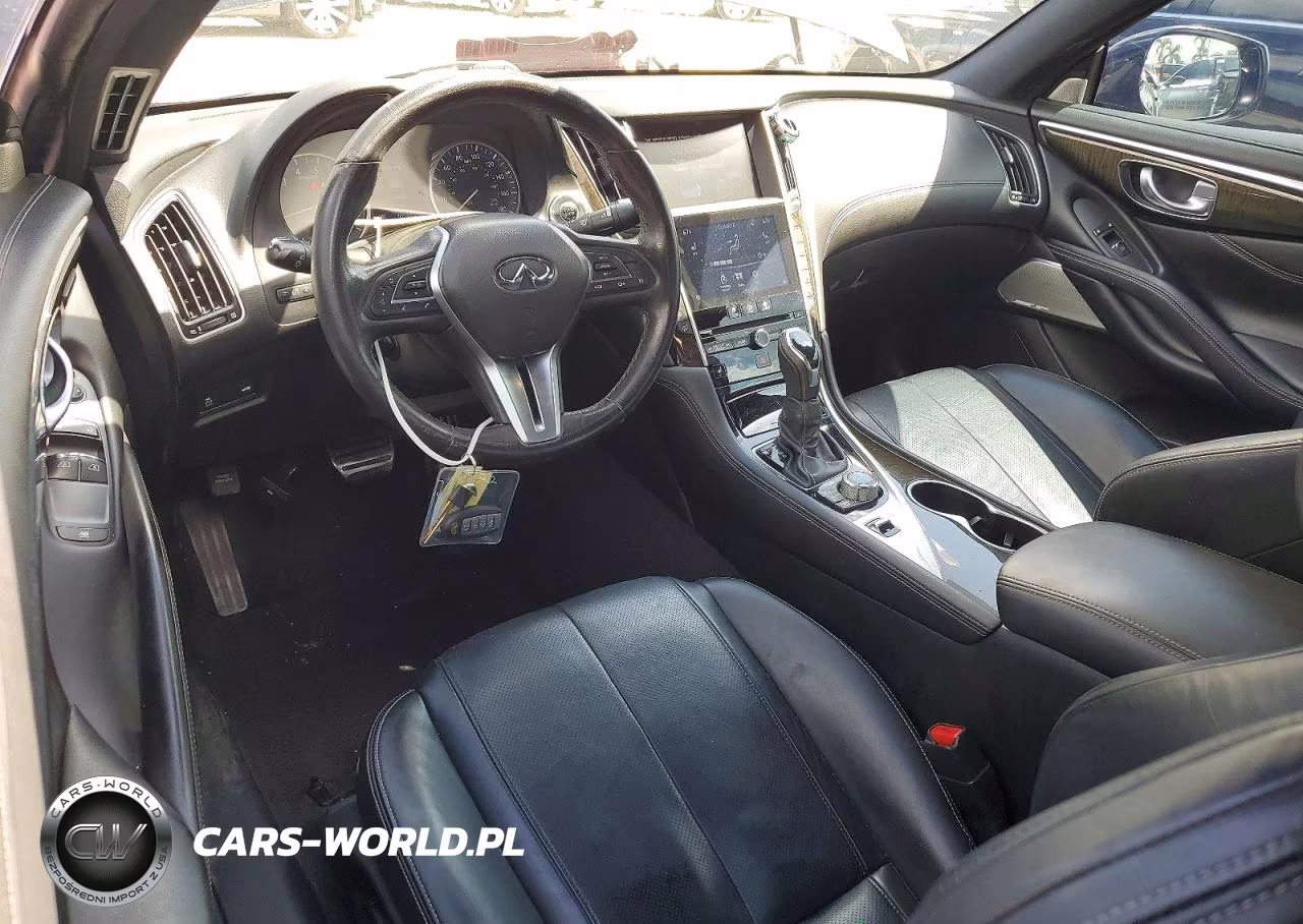 2018 Infiniti Q60 3.0T Luxe VIN:JN1EV7EKXJM341039 - 8