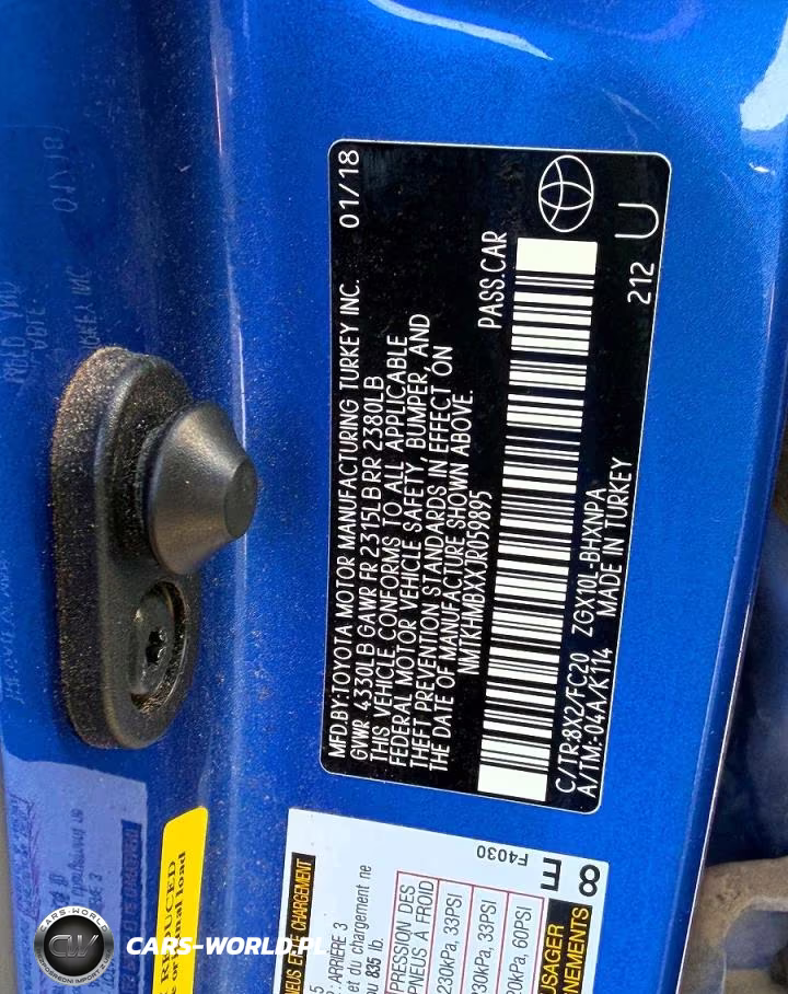 2018 Toyota C-Hr Xle VIN:NMTKHMBXXJR059895 - 10