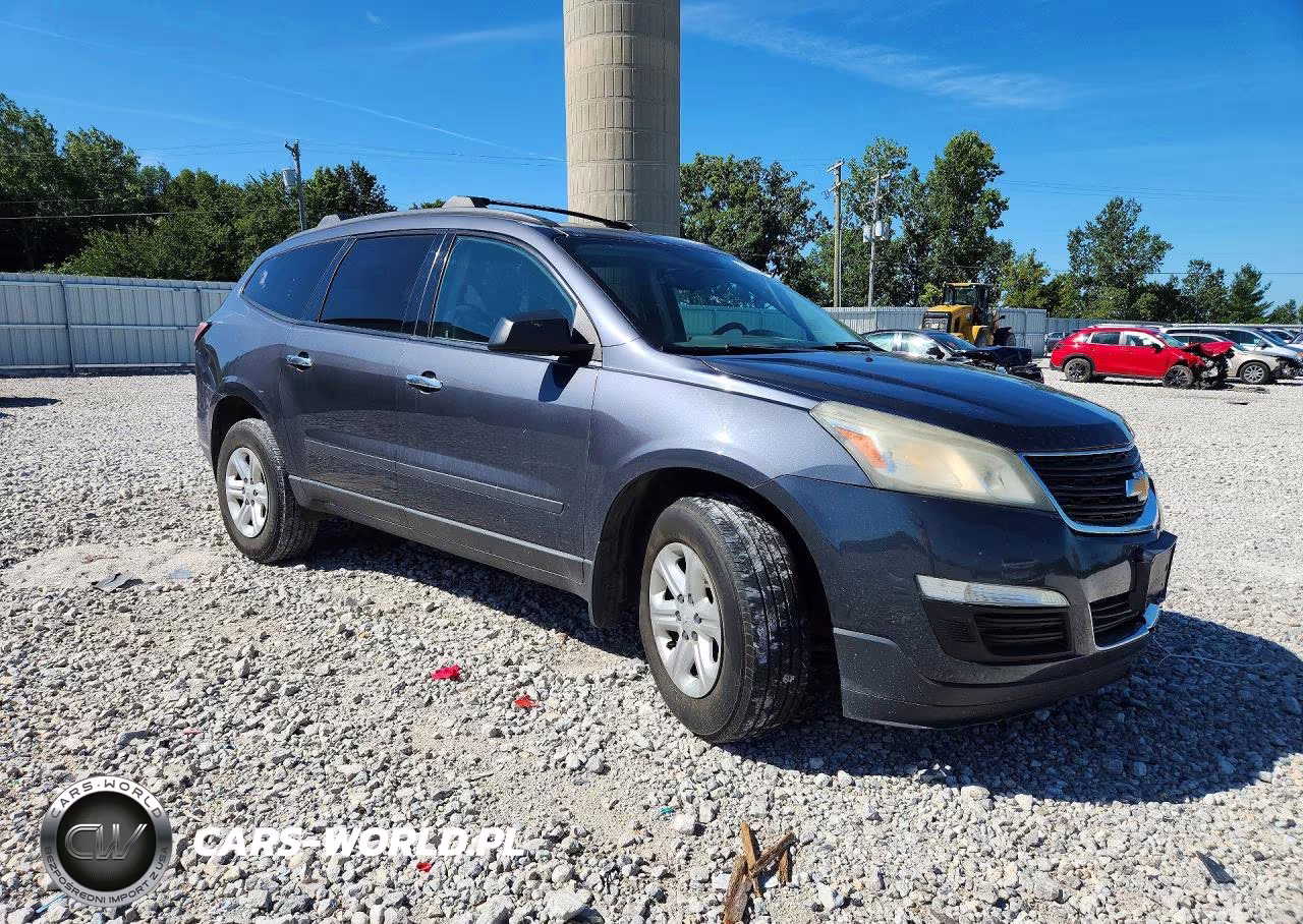 2014 Chevrolet Traverse Ls VIN:1GNKRFED1EJ281392 - 4