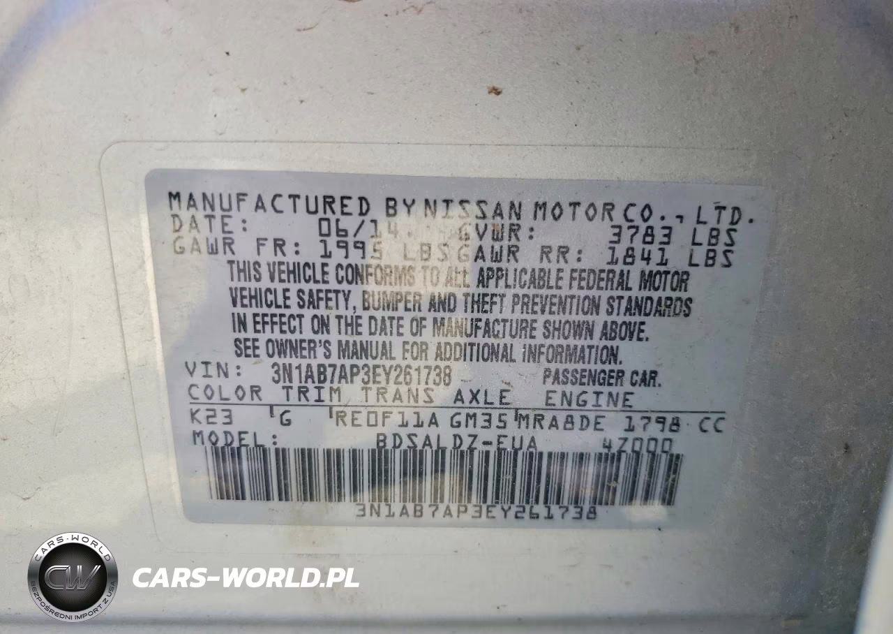 2014 Nissan Sentra S VIN:3N1AB7AP3EY261738 - 12