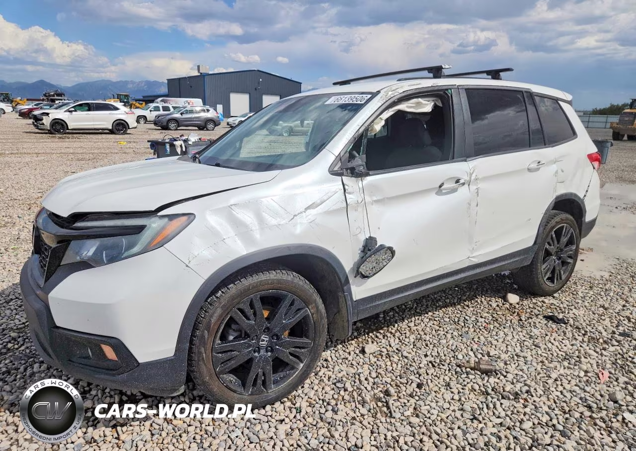 2021 Honda Passport Sport VIN:5FNYF8H22MB019081 - 1