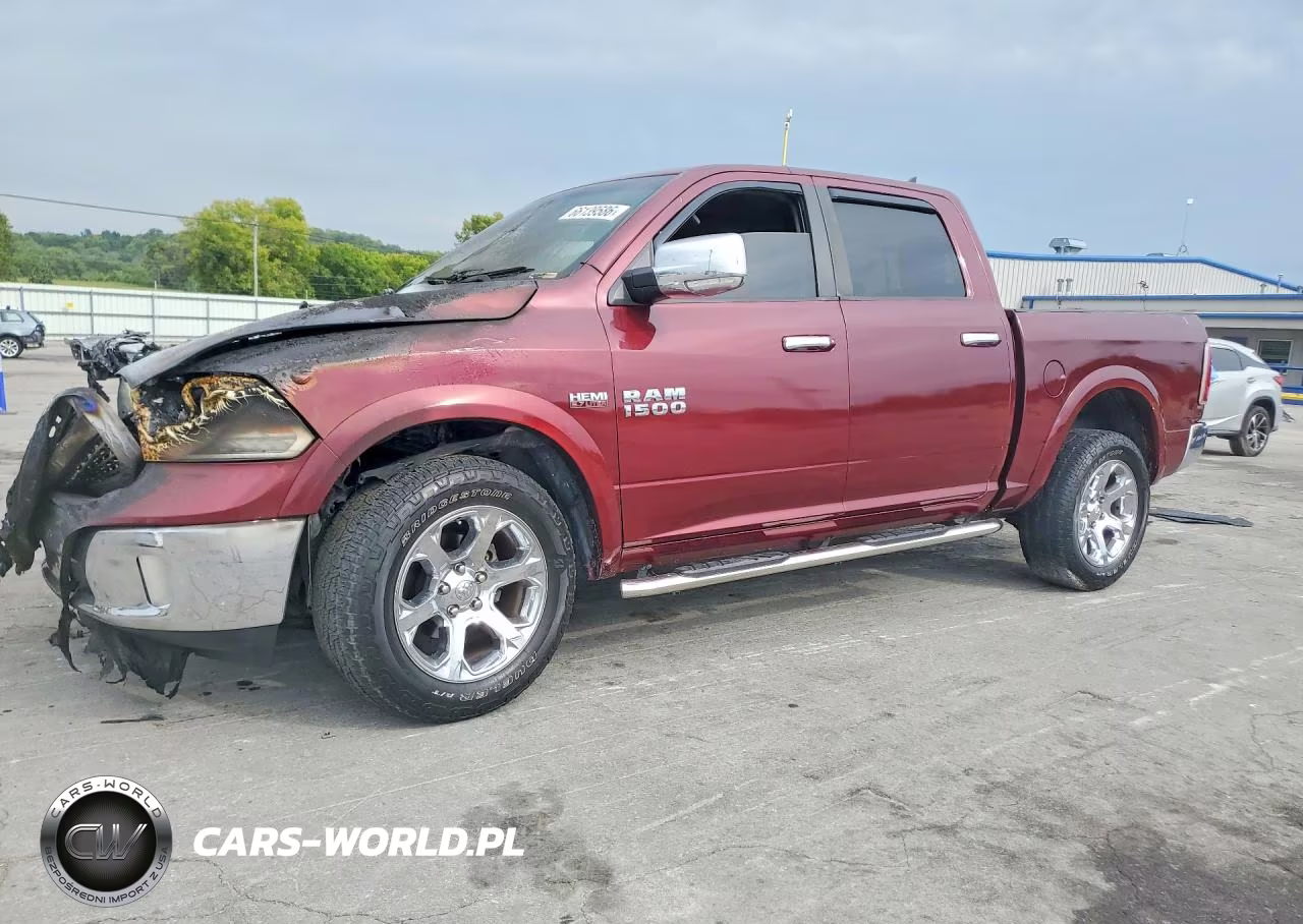2017 Ram 1500 Laramie VIN:1C6RR7NT4HS602173 - 1