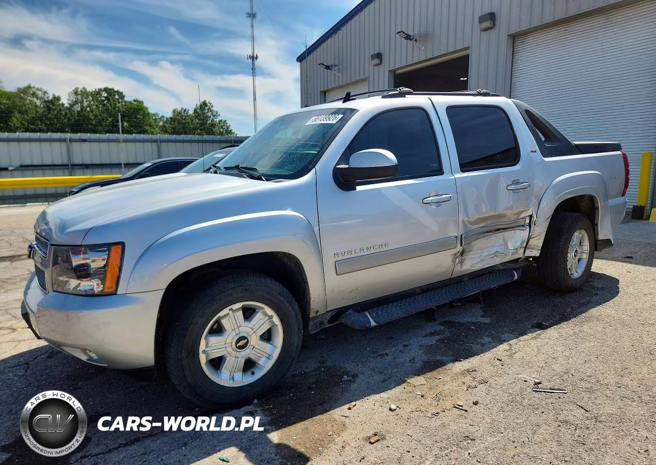 2012 Chevrolet Avalanche Lt VIN:3GNTKFE72CG237337 - 1