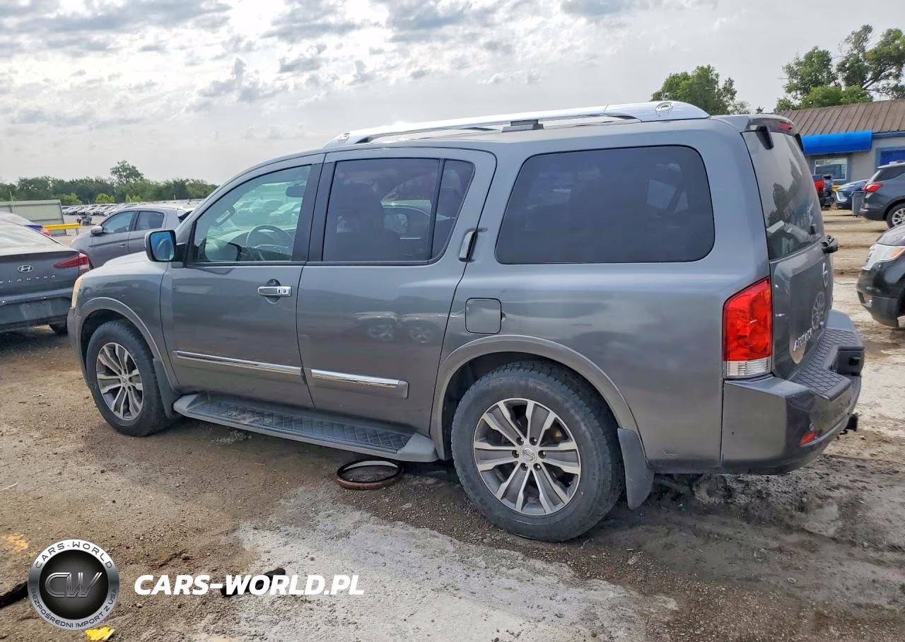 2015 Nissan Armada Sl VIN:5N1BA0ND3FN618535 - 2
