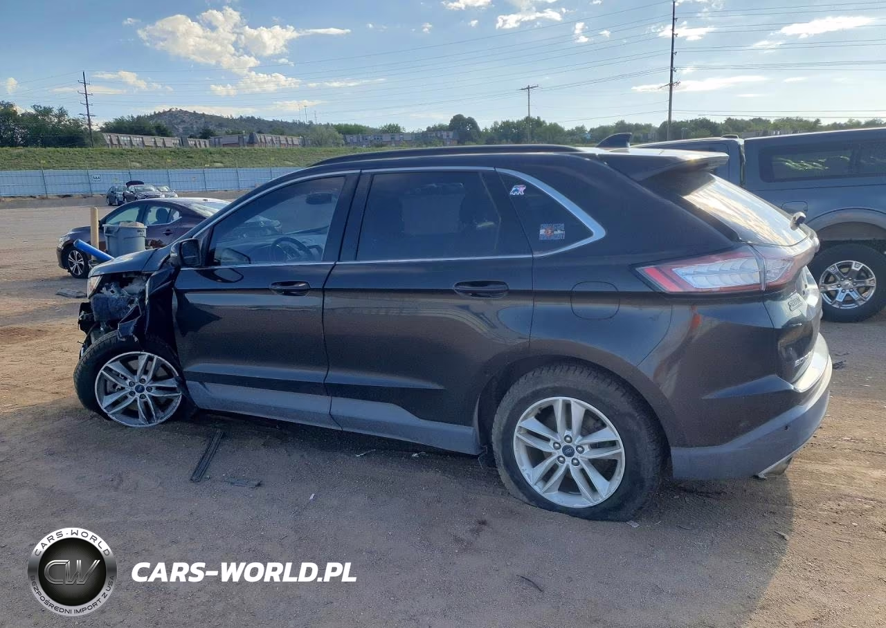 2015 Ford Edge Sel VIN:2FMTK4J98FBB42191 - 2