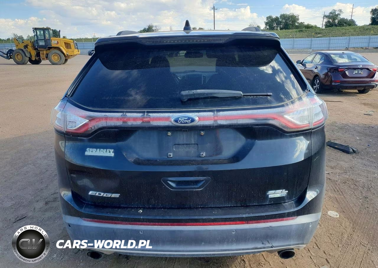 2015 Ford Edge Sel VIN:2FMTK4J98FBB42191 - 6