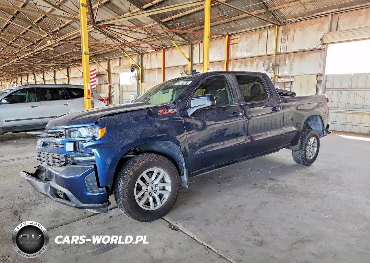 2022 Chevrolet Silverado Ltd K1500 Rst VIN:3GCUYEED1NG210869 - 1