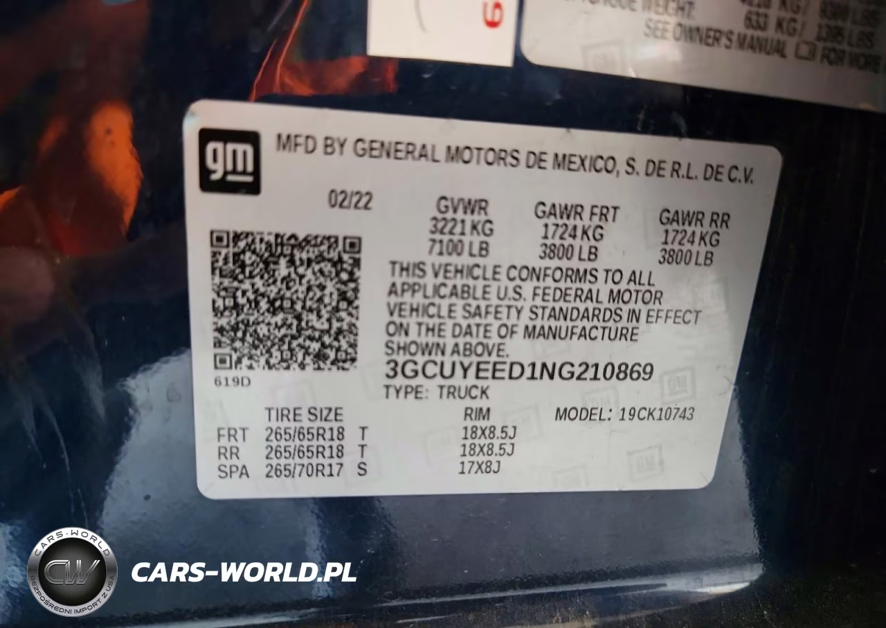 2022 Chevrolet Silverado Ltd K1500 Rst VIN:3GCUYEED1NG210869 - 13